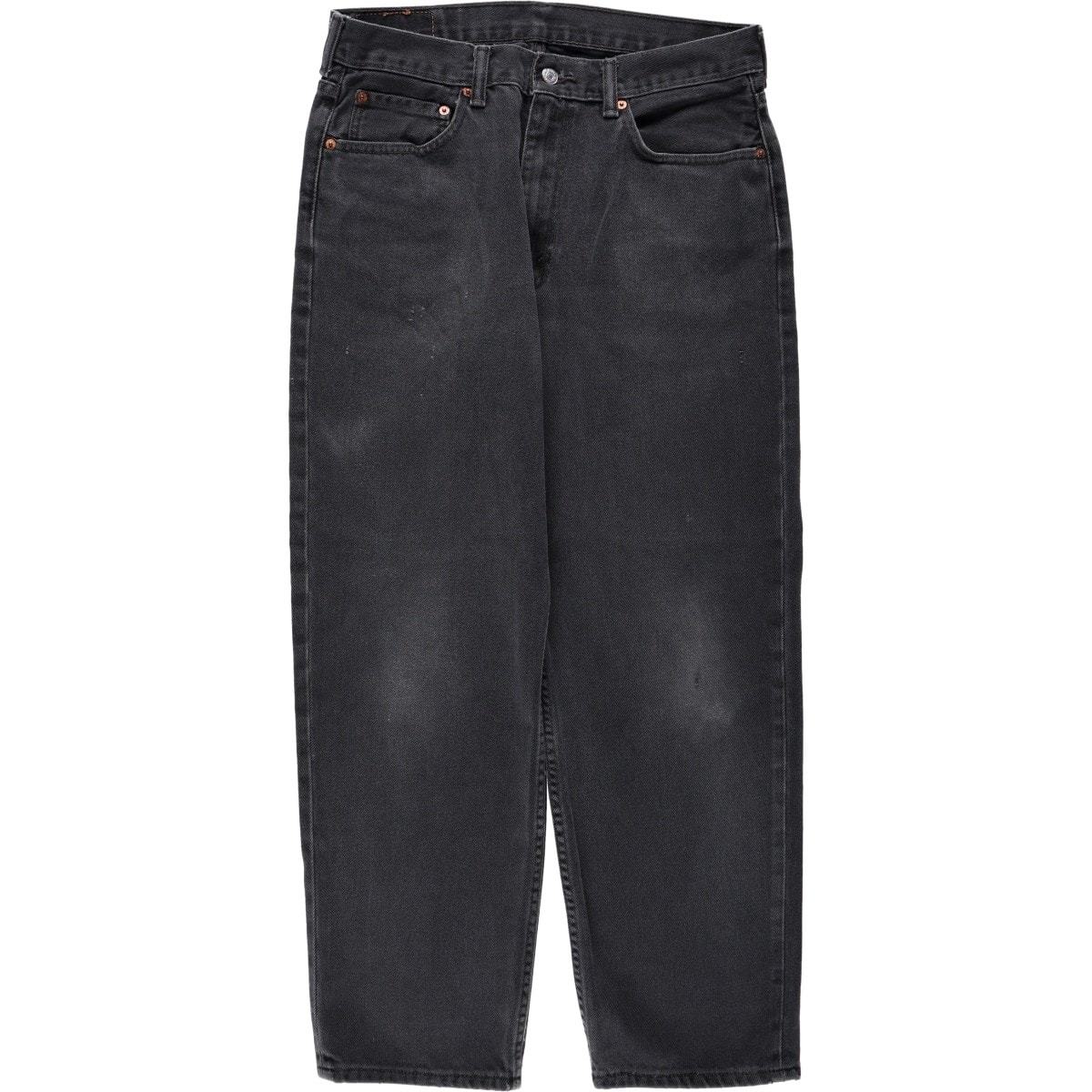 古着 リーバイス Levi's 550 ブラックデニム テーパードデニムパンツ メンズw33相当/eaa671954