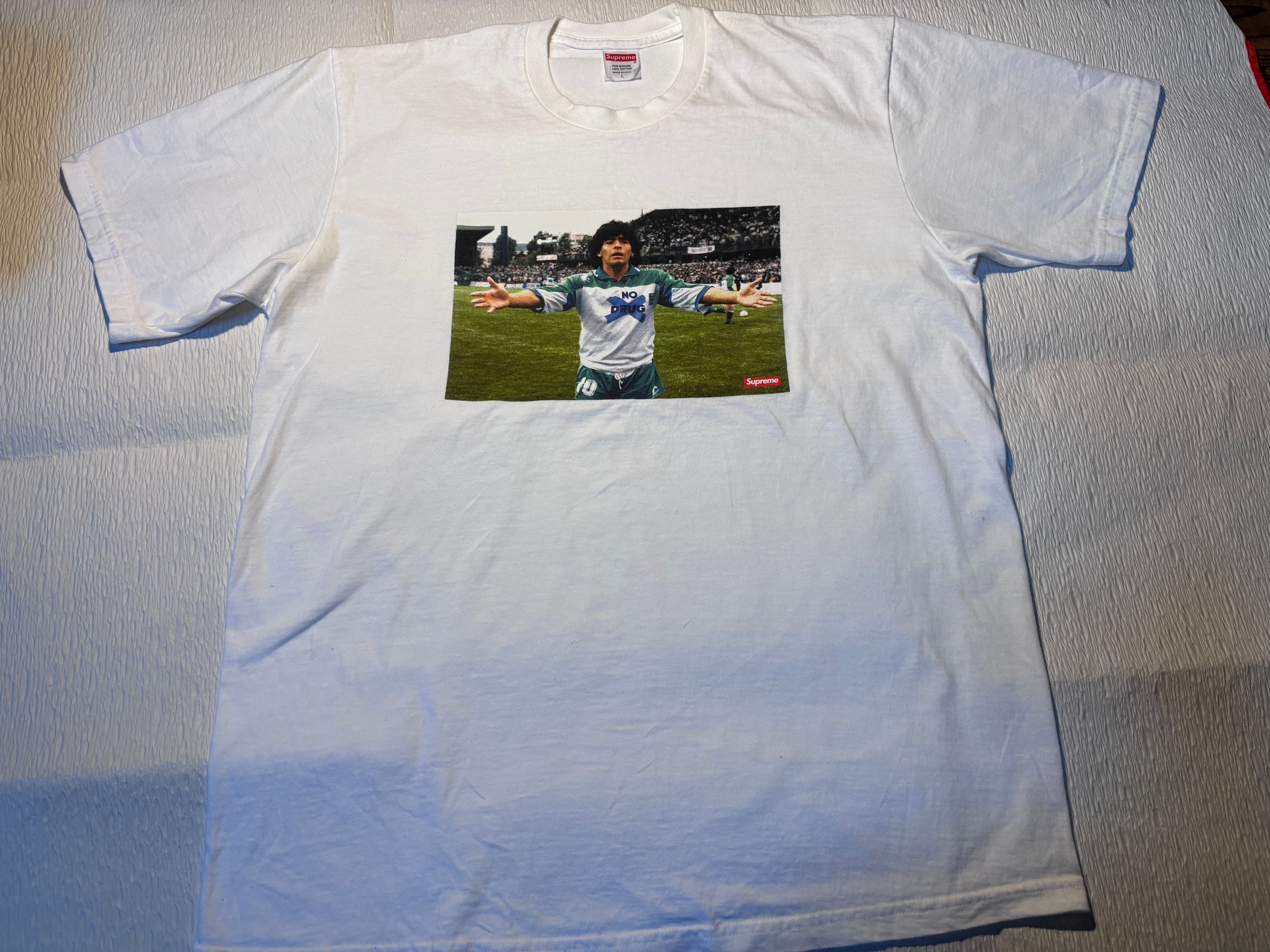 Supreme Maradona Tee "White"