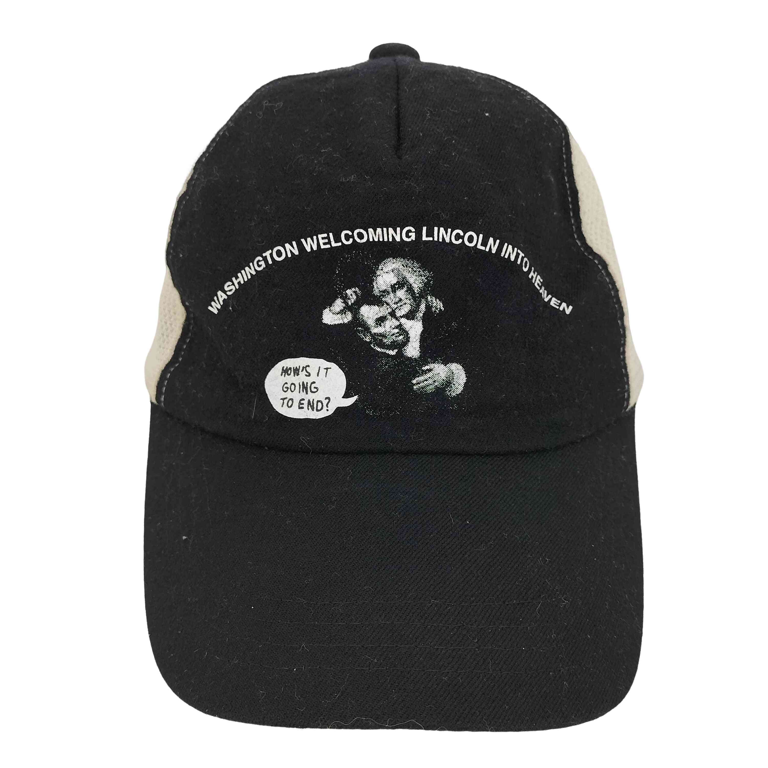 WASHINGTON WELCOMING LINCOLN INTO HEAVEN メッシュ キャップ【1141217186602】
