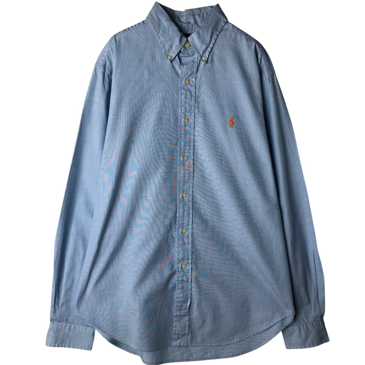 古着 ラルフローレン Ralph Lauren CLASSIC FIT 長袖 ボタンダウンチェックシャツ メンズM相当/eaa632547