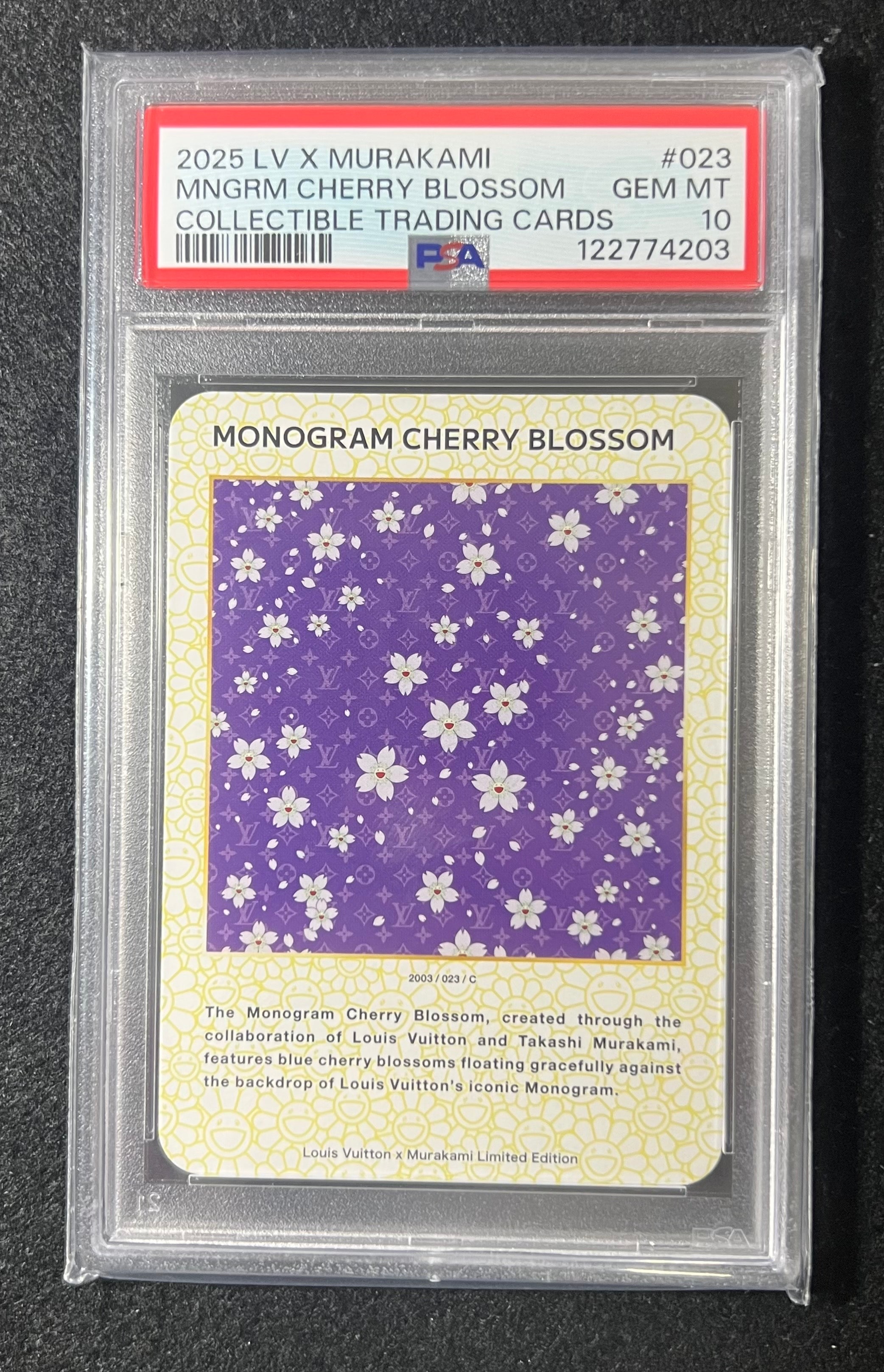 モノグラム チェリーブロッサム C [2003 / 023](ルイヴィトン x 村上隆 トレーディングカード)