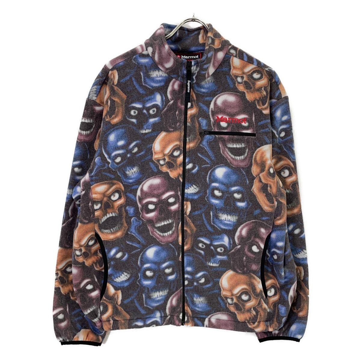 シュプリーム ×マーモット 25AW マルチカラー FLEECE JACKET S