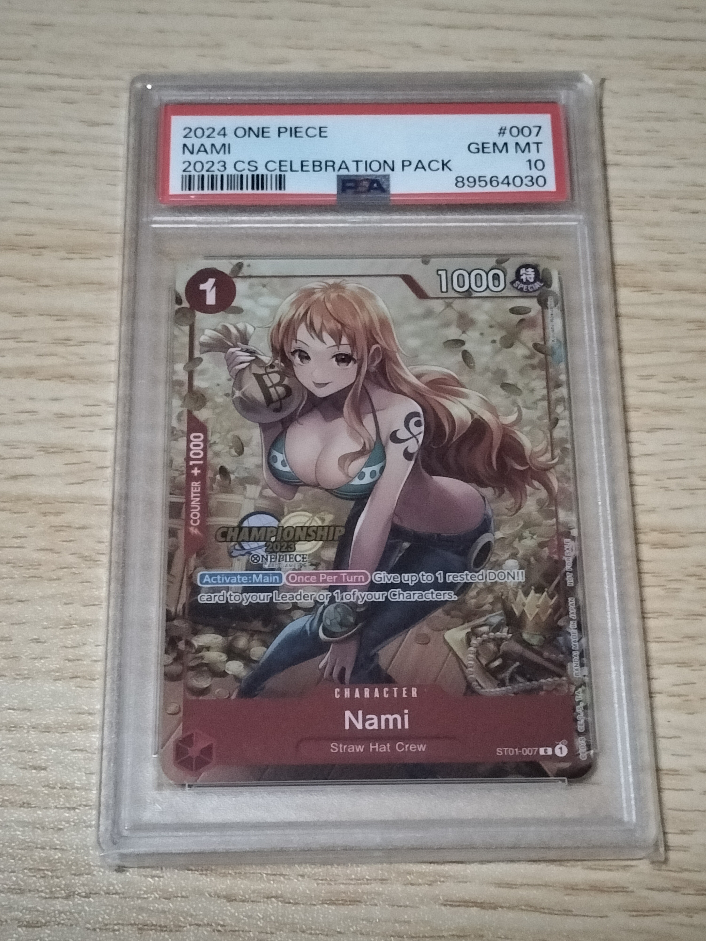 ナミ C [ST01-007]【英語版】(プロモーションカード「チャンピオンシップ 2023 セレブレーションパック」)