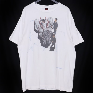 SAINT Mxxxxxx 24SS x FREEDOM Bike Short Sleeve T-Shirt "White"