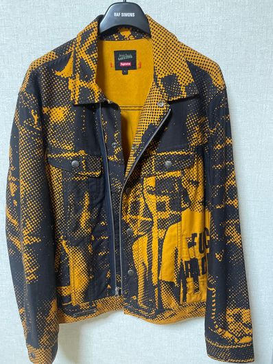 Supreme Jean Paul Gaultier Fuck Racism Trucker Jacket "Gold"