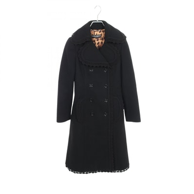 ドルチェアンドガッバーナ DOLCE & GABBANA 衣料品 アウター ウール レディース ブラック系 【中古】
