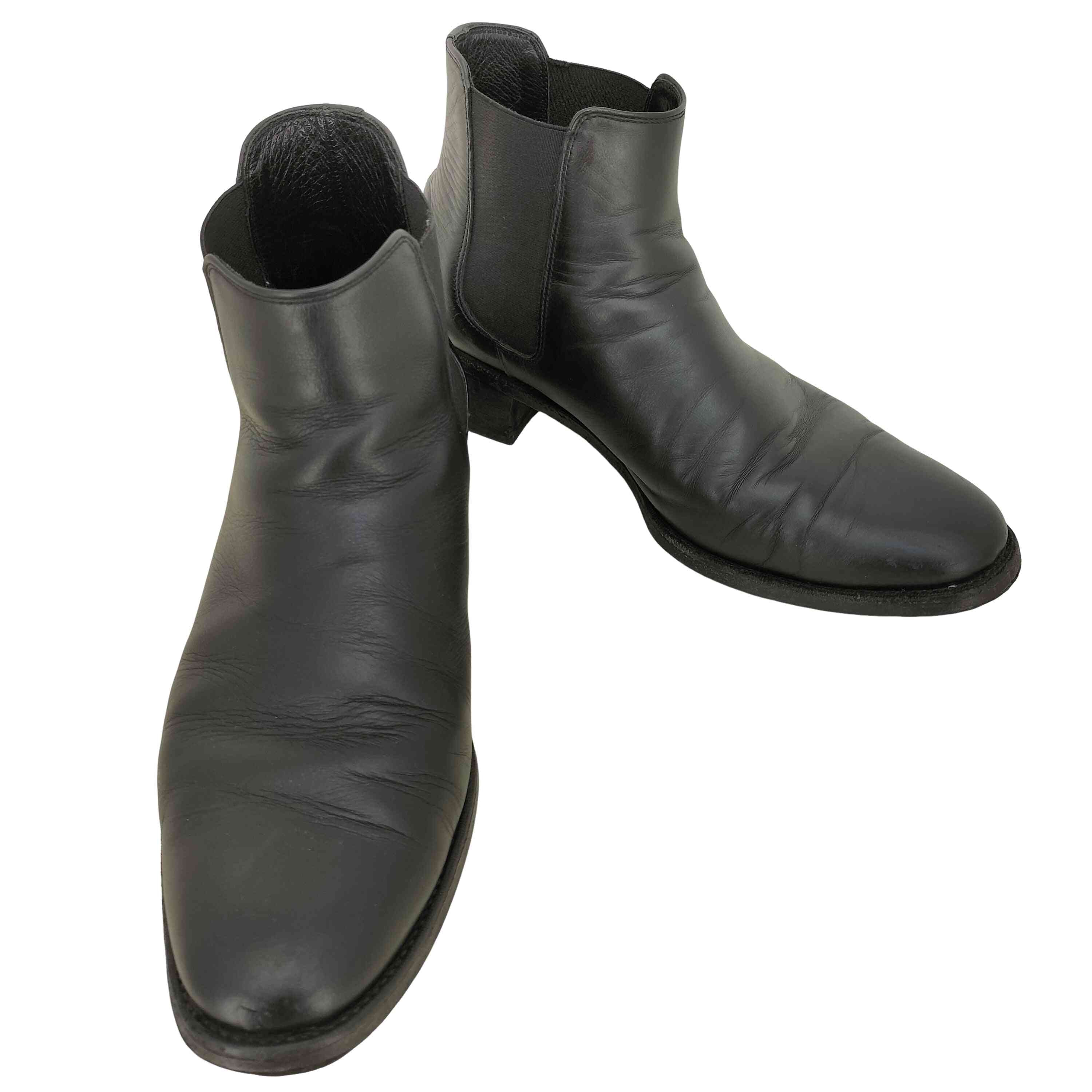 SIDE GORE HEEL BOOTS【1142645815249】