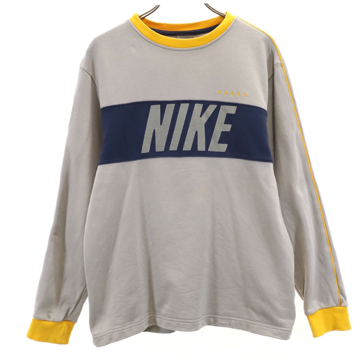 NIKE ナイキ 長袖 スウェット トレーナー L グレー