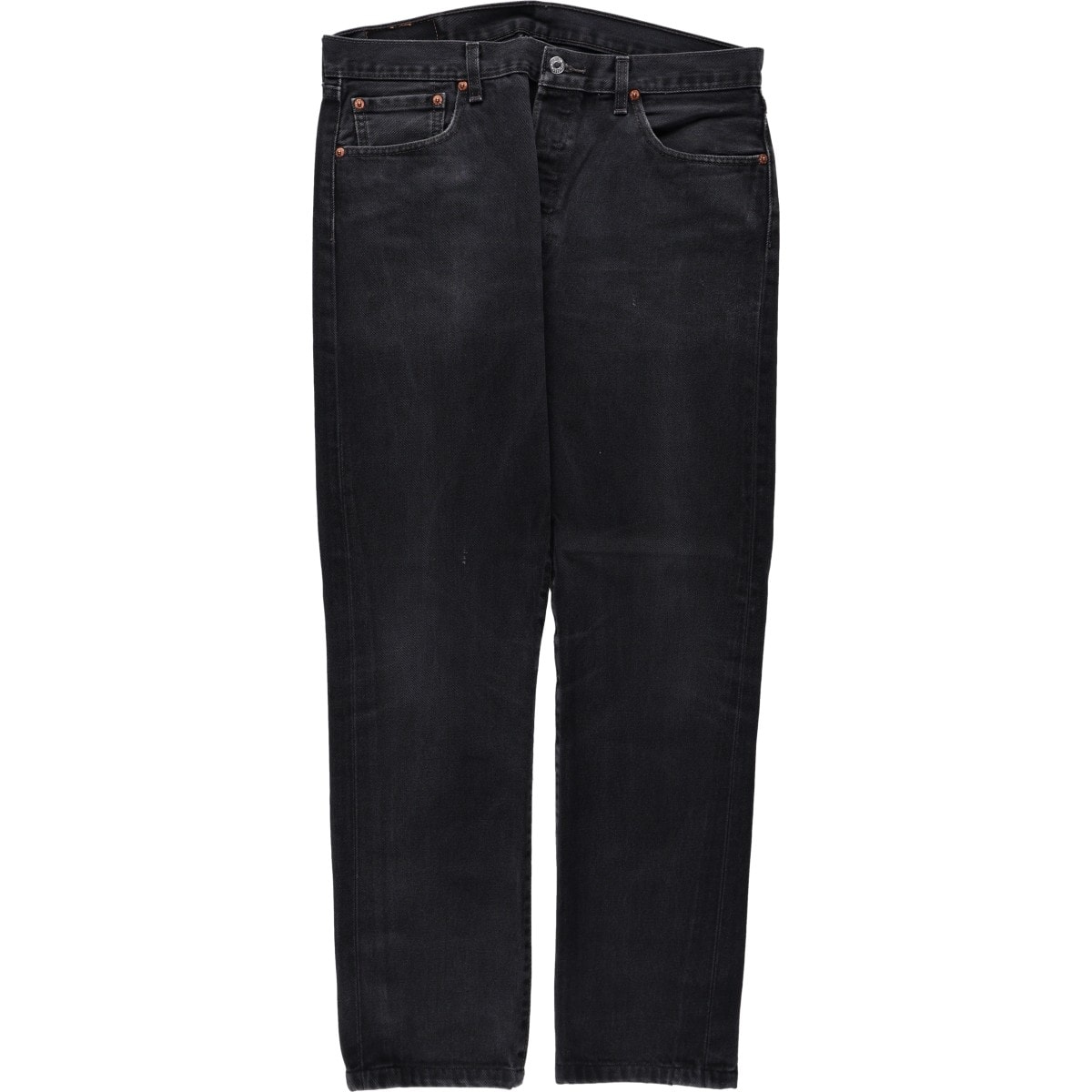 古着 リーバイス Levi's 501 ブラックデニム ストレートデニムパンツ メンズw34相当/eaa671294