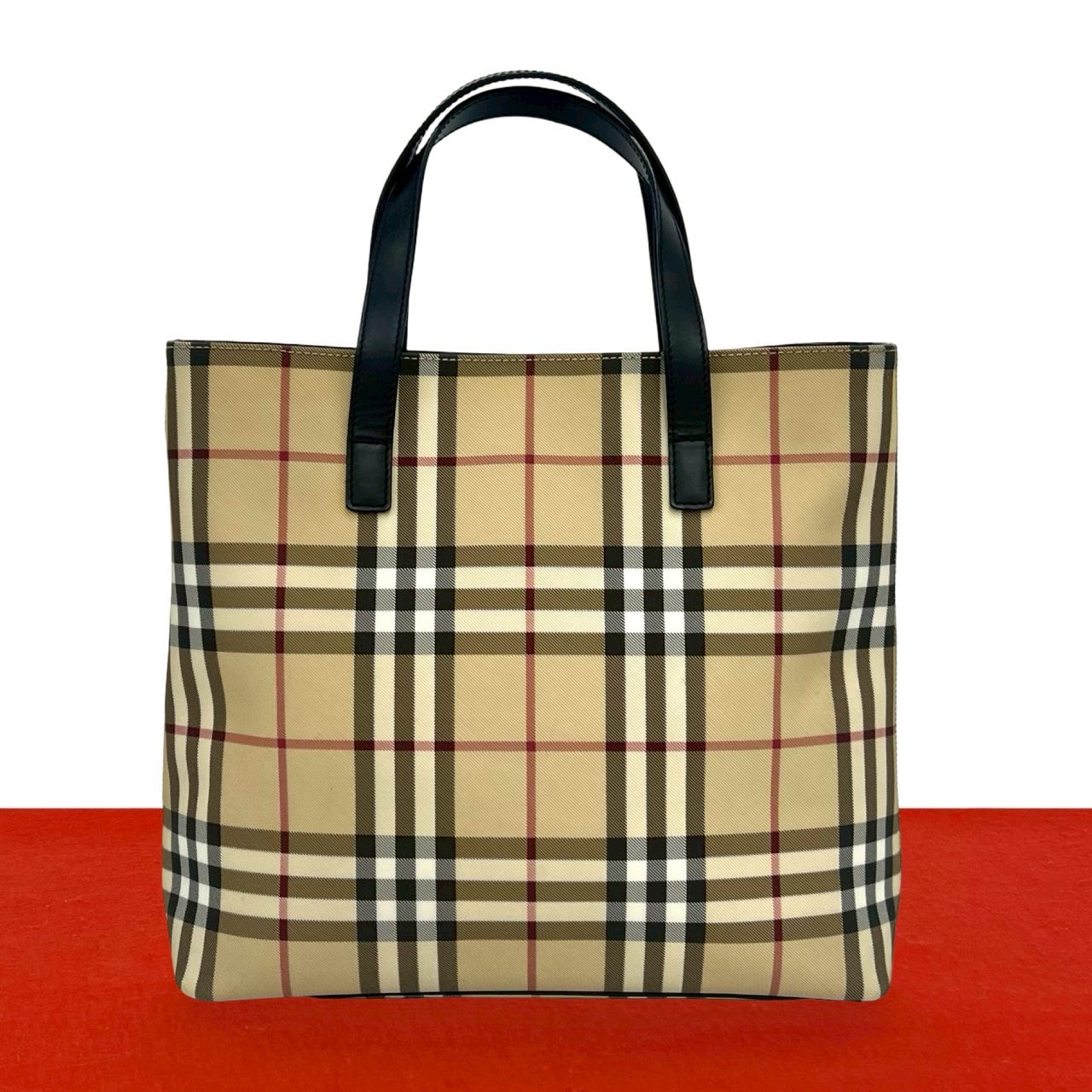 B (目立った傷や汚れなし)】BURBERRY バーバリー ノバチェック