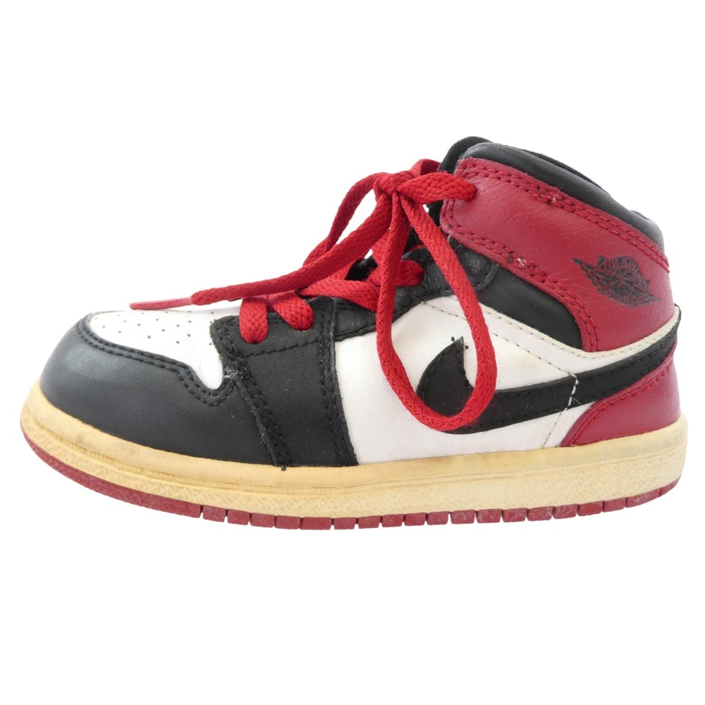 NIKE ナイキ スニーカー 315913-102 Air Jordan 1 Retro TD Old Love エアジョーダン 1 レトロ オールド ラブ キッズ 子供用 スニーカー ブラック系 14cm【中古】