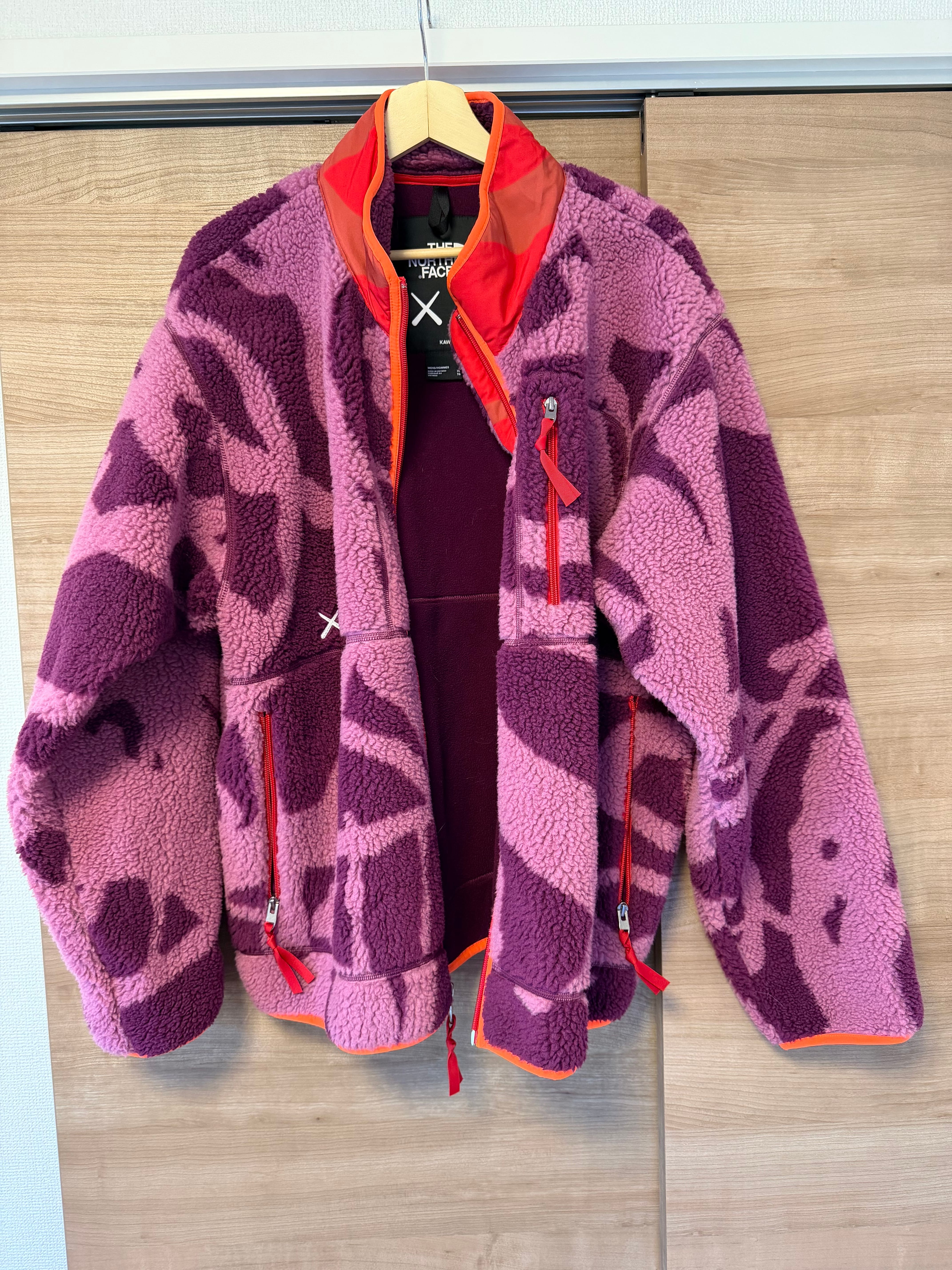 The North Face Kaws Fleece Jacket "Purple"