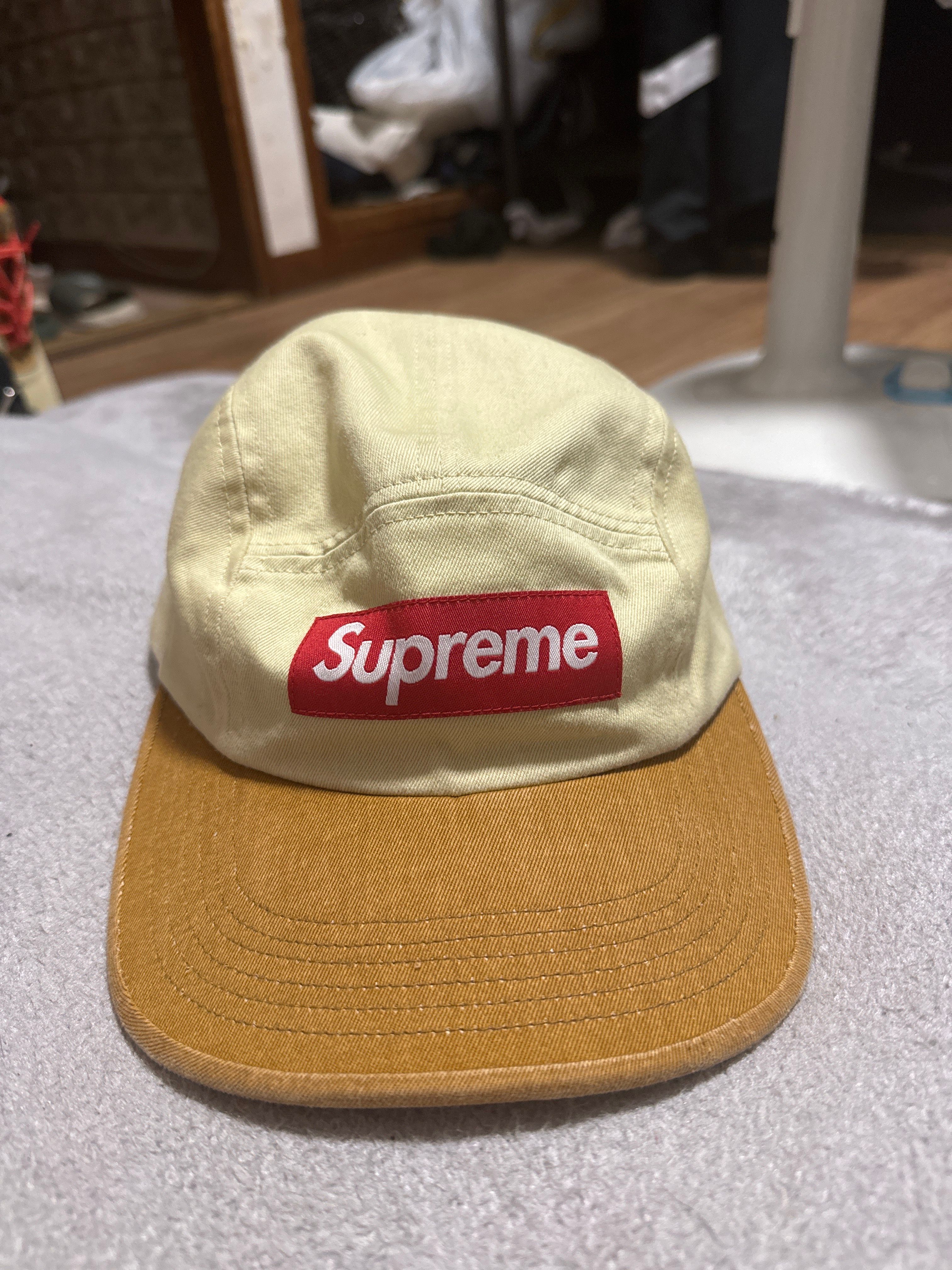 Supreme Pigment 2-Tone Camp Cap "Natural"