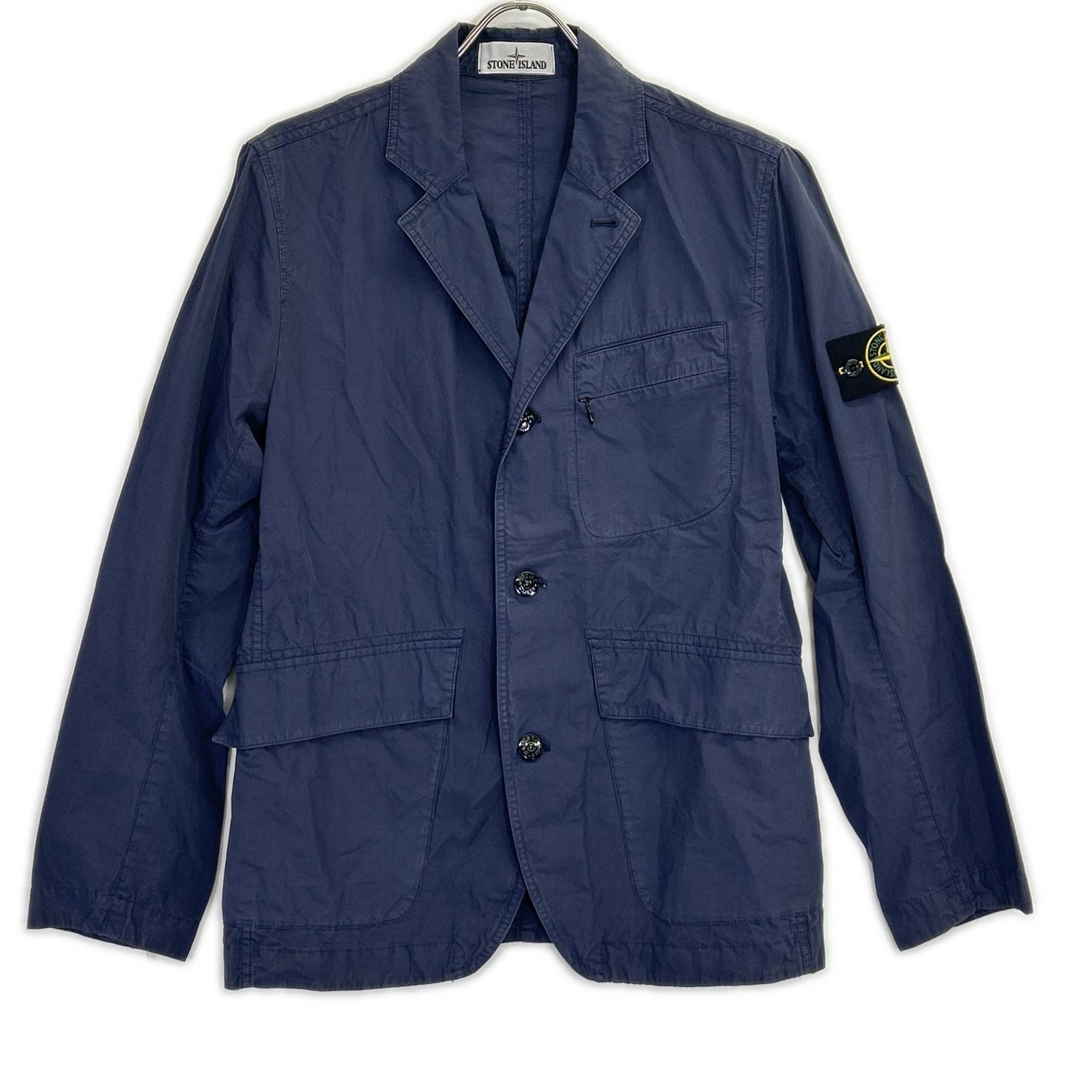 ストーンアイランド 16SS 6125A0603 ネイビー TELA PARACADUTE テーラードジャケット