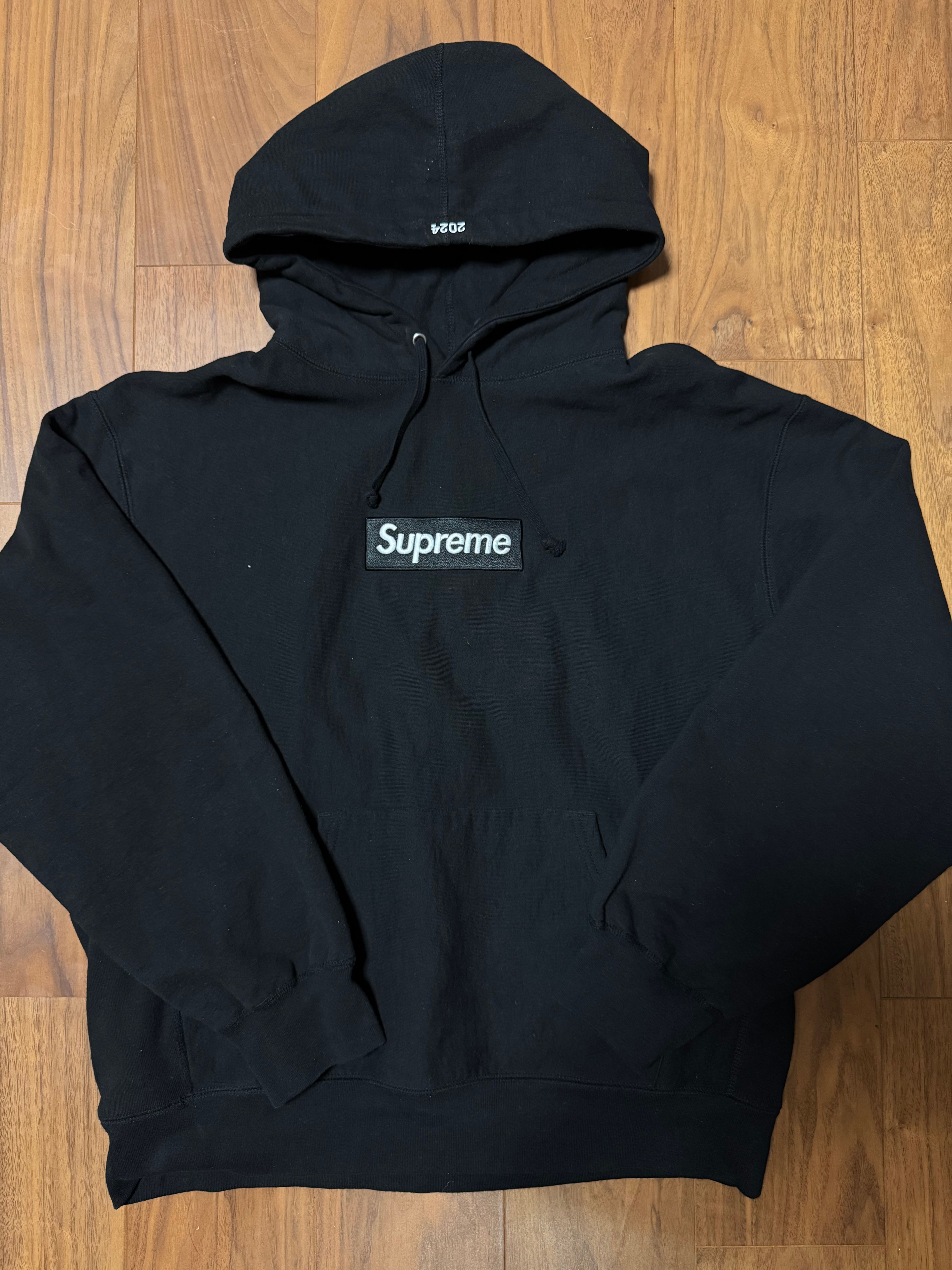 Supreme Box Logo Hooded Sweatshirt "Black" (24FW)