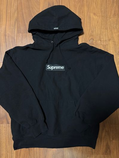 Supreme Box Logo Hooded Sweatshirt "Black" (24FW)