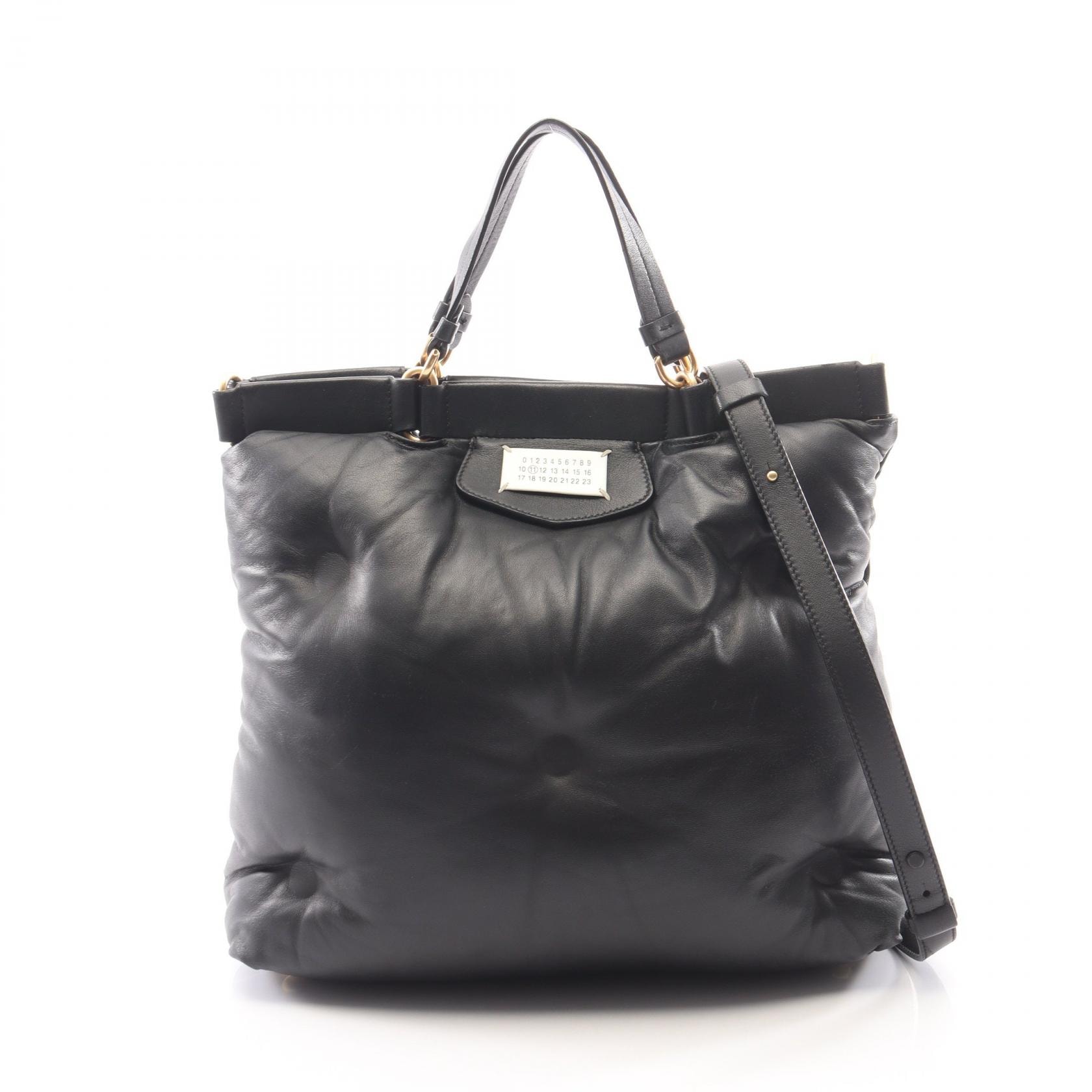 メゾン マルジェラ Maison Margiela GLAM SLAM グラムスラム 2WAY ハンドバッグ バッグ レザー レディース ブラック系 【中古】