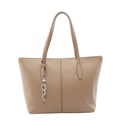 トッズ TOD'S JOY トートバッグ バッグ レザー レディース ベージュ系 【中古】