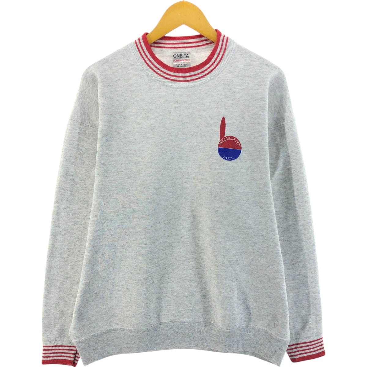 古着 90年代 オニータ ONEITA プリントスウェットシャツ トレーナー USA製 メンズXL相当 ヴィンテージ/eaa525557