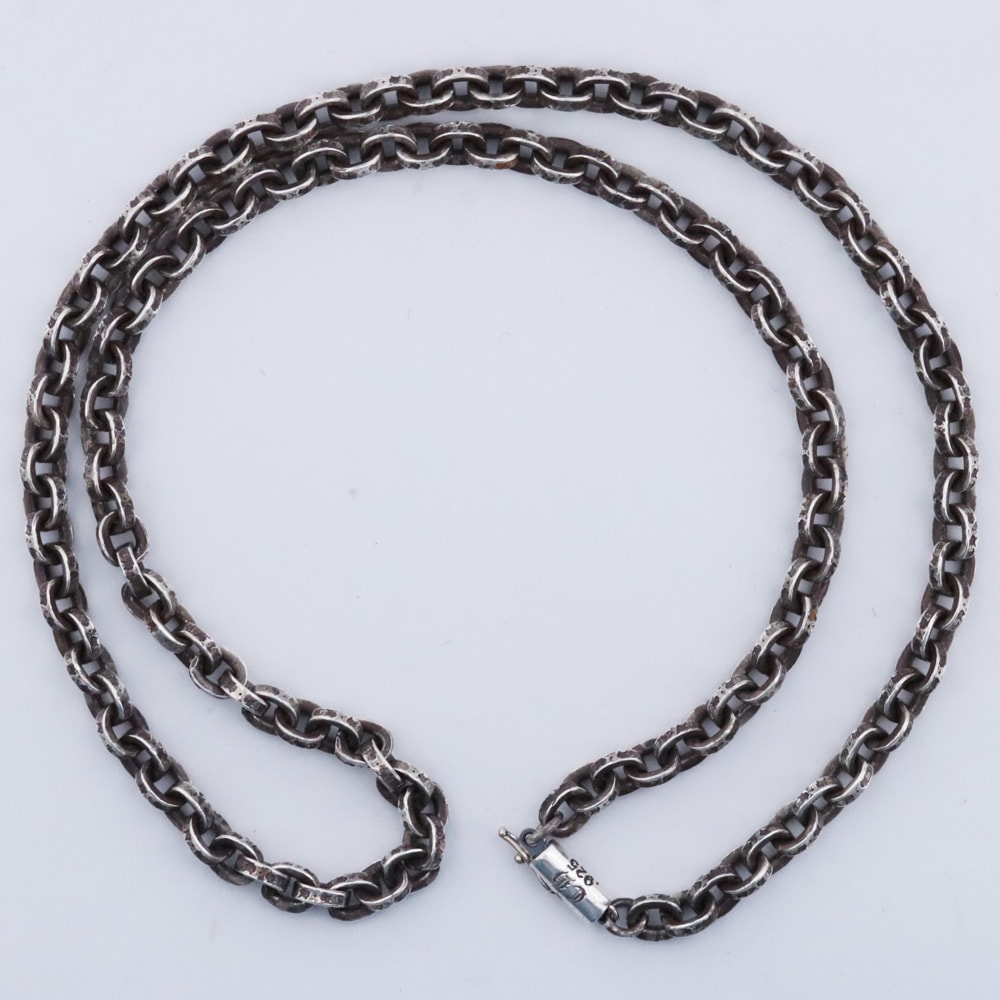 Chrome Hearts Paper Chain Necklace "Silver"