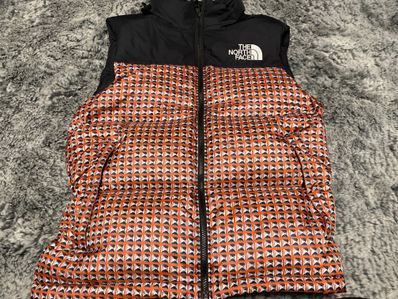 Supreme x The North Face Studded Nuptse Vest "Red"