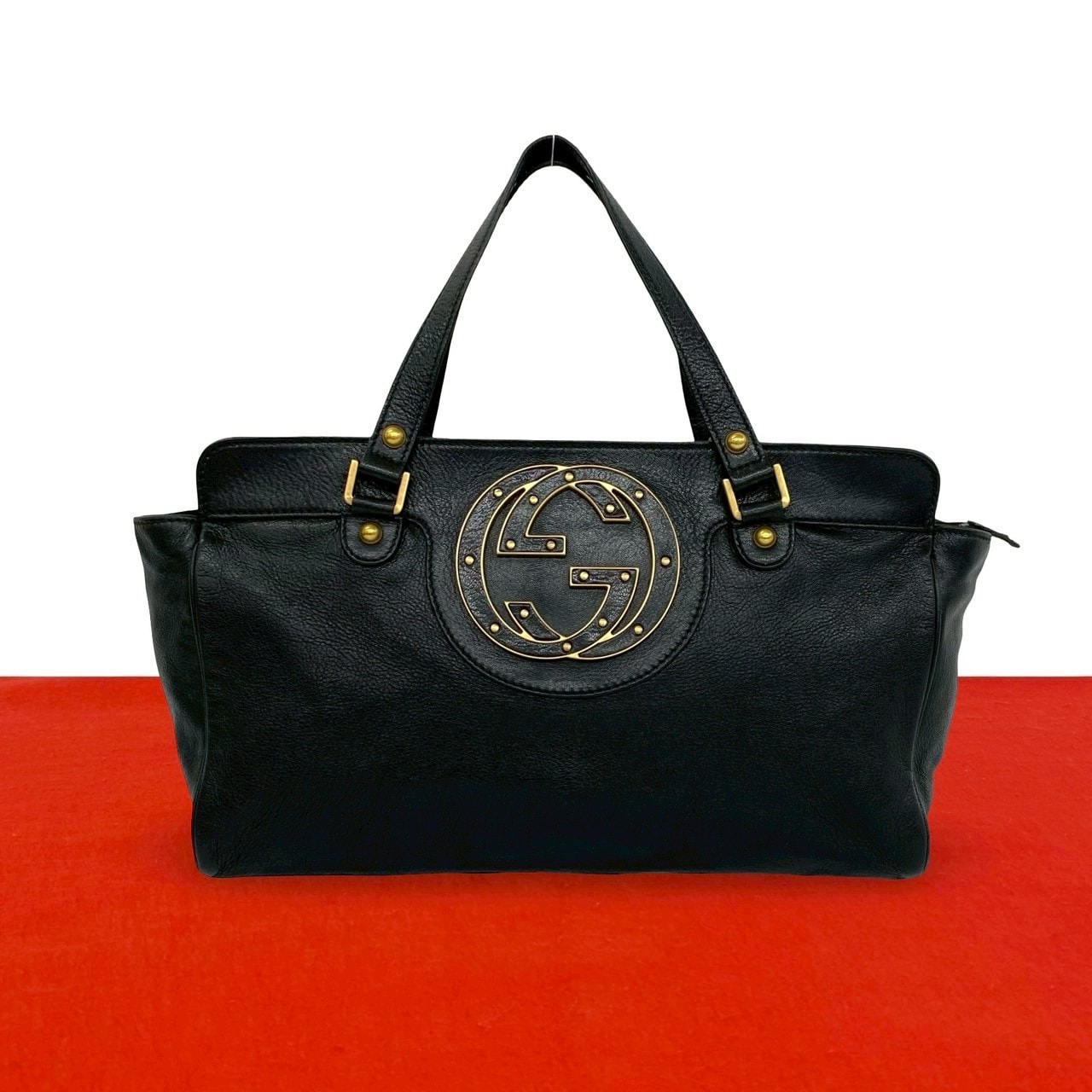 B (目立った傷や汚れなし)】GUCCI グッチ インターロッキング G