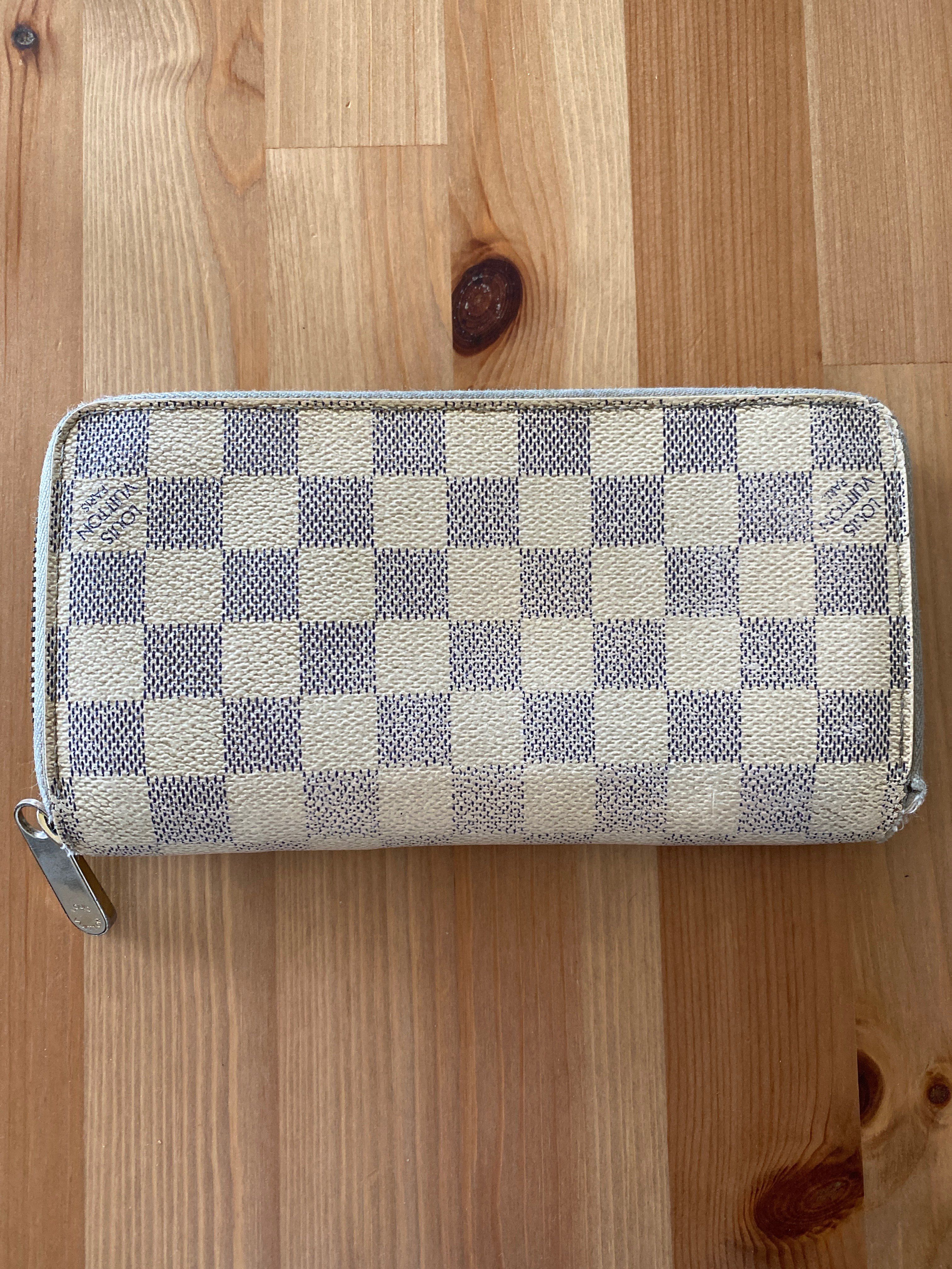 Louis Vuitton Zippy Wallet Damier Azur