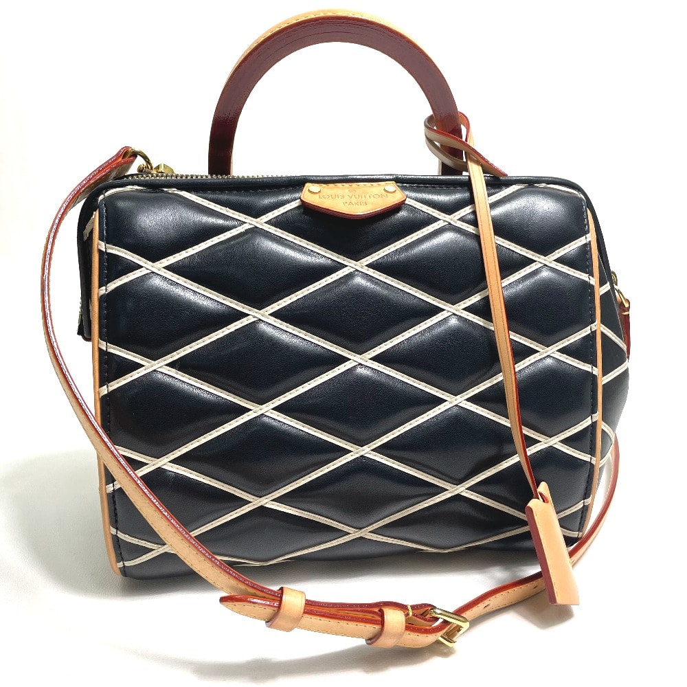 ルイヴィトン LOUIS VUITTON マルタージュ ドックBB M50011 カバン 2WAY 斜め掛け ショルダー ハンドバッグ ラムスキン ノワール ブラック