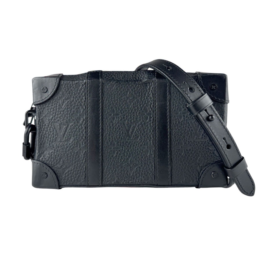 ルイ ヴィトン LOUIS VUITTON  ショルダーウォレット モノグラム アンプラント ソフトトランク ウォレット モノグラムアンプラント ノワール メンズ M80224【中古】 z9913