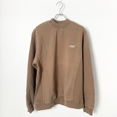 Kith Carlisle Mockneck Sweatshirt "Sandalwood"