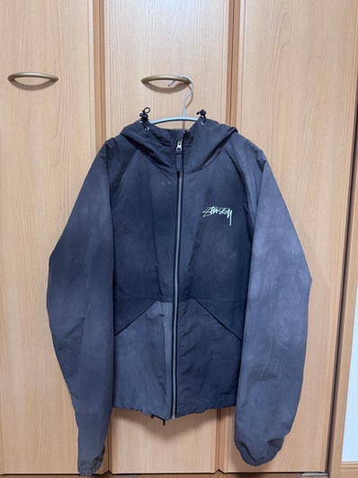 Stussy Wave Dye Beach Shell "Black"