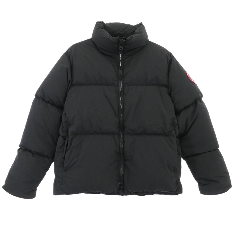 CANADA GOOSE カナダグース ダウンジャケット 2802M Lawrence Puffer Jacket ローレンス パファー ダウン ジャケット ブラック系 S【中古】