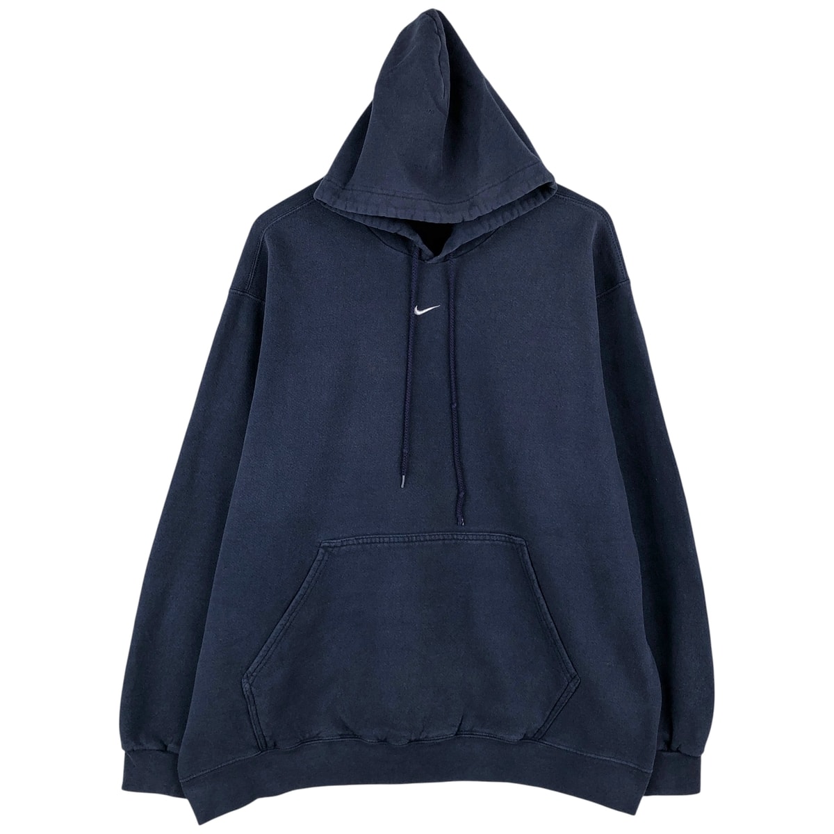 古着 00年代 ナイキ NIKE センターロゴ スウェットプルオーバーパーカー メンズXL相当/eaa611288