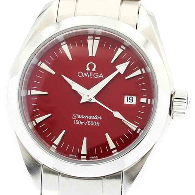 オメガ シーマスター アクアテラ 2577.60 レディース 【中古】