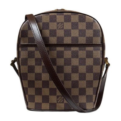 ルイヴィトン イパネマPM ダミエ ショルダーバッグ ダミエキャンバス N51294 ブラウン レディース LOUIS VUITTON 中古