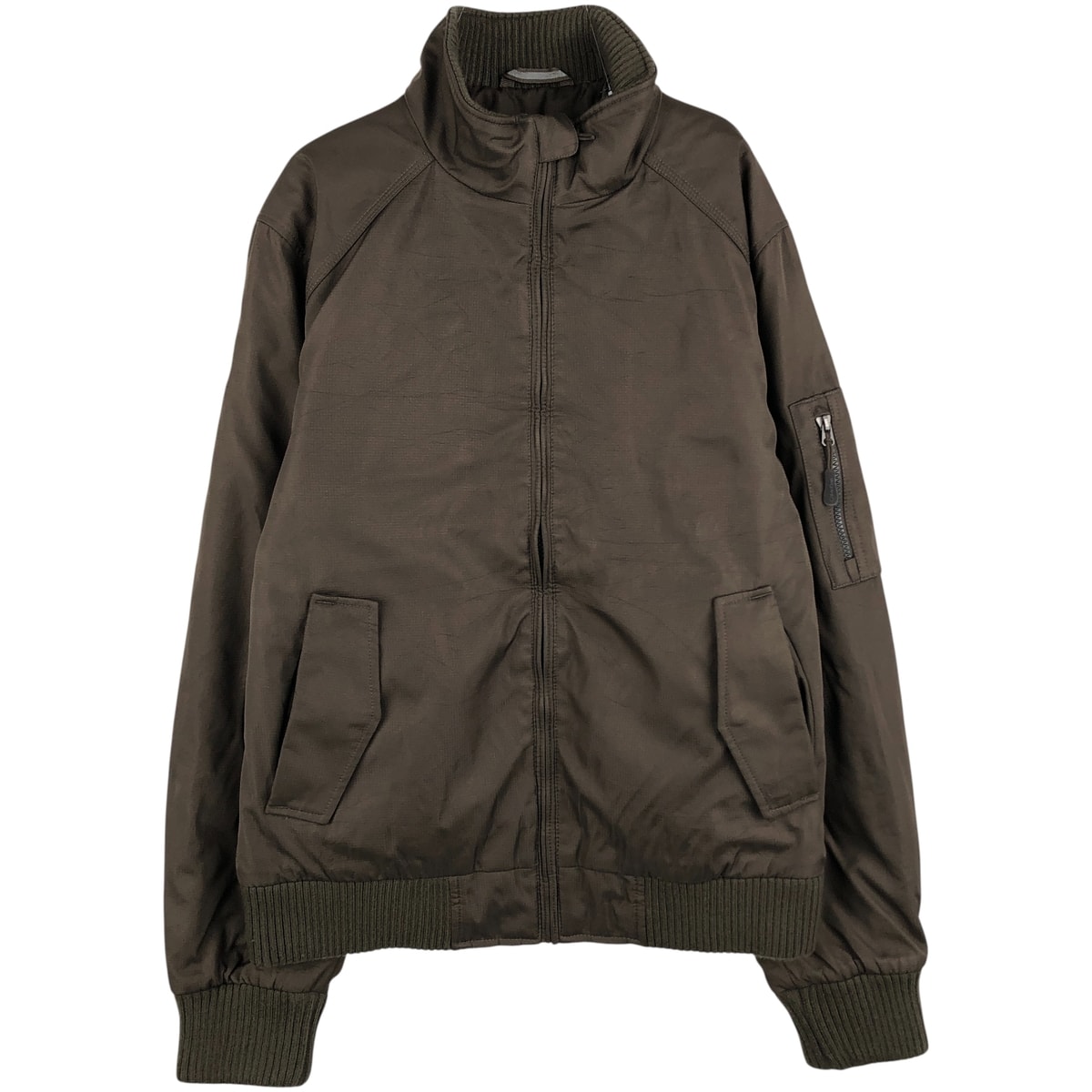 古着 カルバンクライン Calvin klein リップストップ 中綿ジャケット パファージャケット メンズS相当/eaa459017