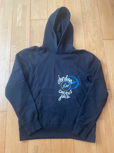 Air Jordan Travis Scott Fragment Hoodie "Black"