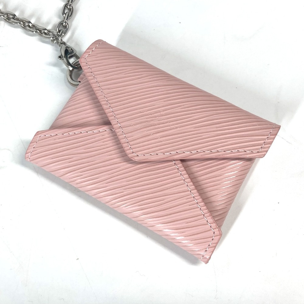 ルイヴィトン LOUIS VUITTON キリガミ ネックレス M68557 エピ ポーチ コインケース アクセサリー 財布 ネックレス エピレザー ピンク 新品同様