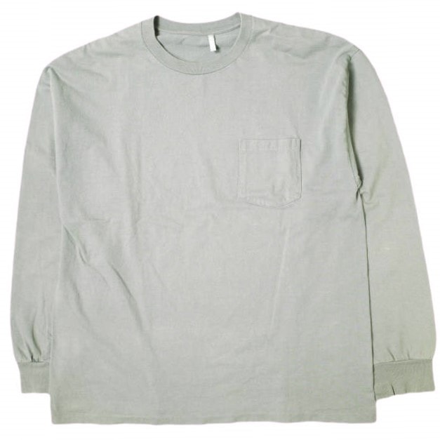 KAPTAIN SUNSHINE x BEAUTY&YOUTH UNITED ARROWS キャプテンサンシャイン ビューティーアンドユース 23SS 別注 日本製 ウエストコースト ロングスリーブTシャツ KSBY23SC01 40 グレー  g17746