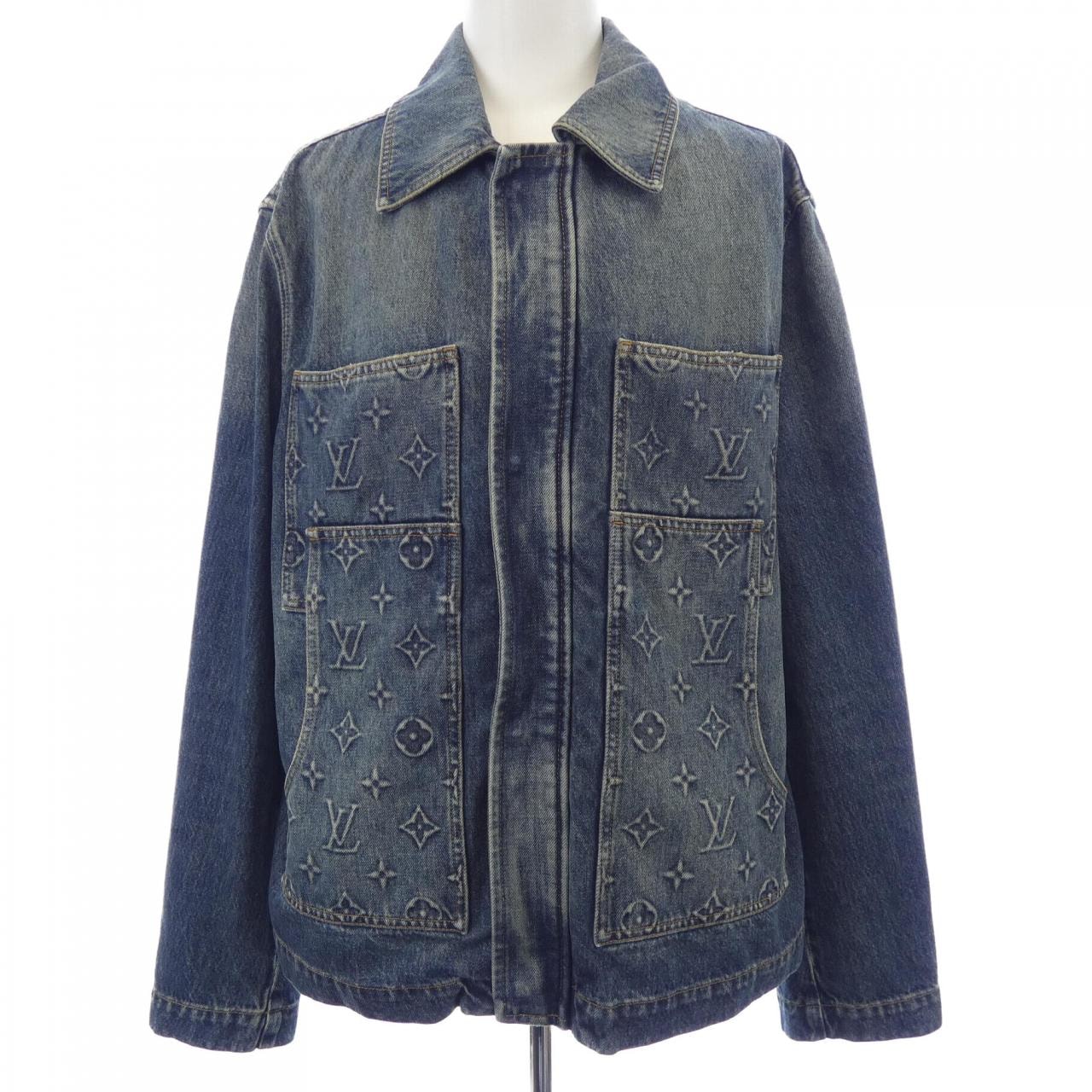 ルイヴィトン LOUIS VUITTON ワークウエアデニムジャケット HPA46WY38 デニムジャケット