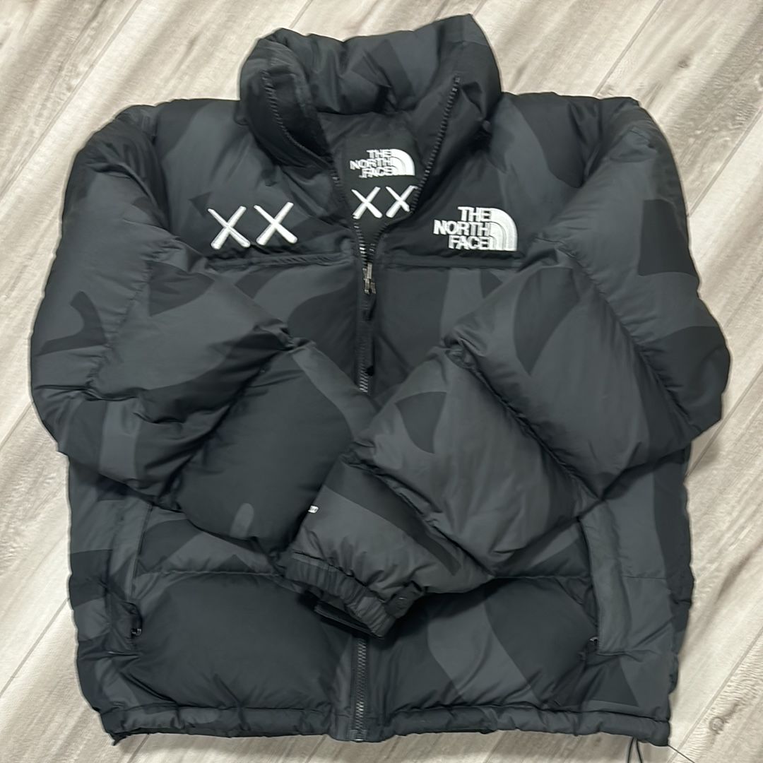 The North Face Kaws Retro 1996 Nuptse Jacket "Black"