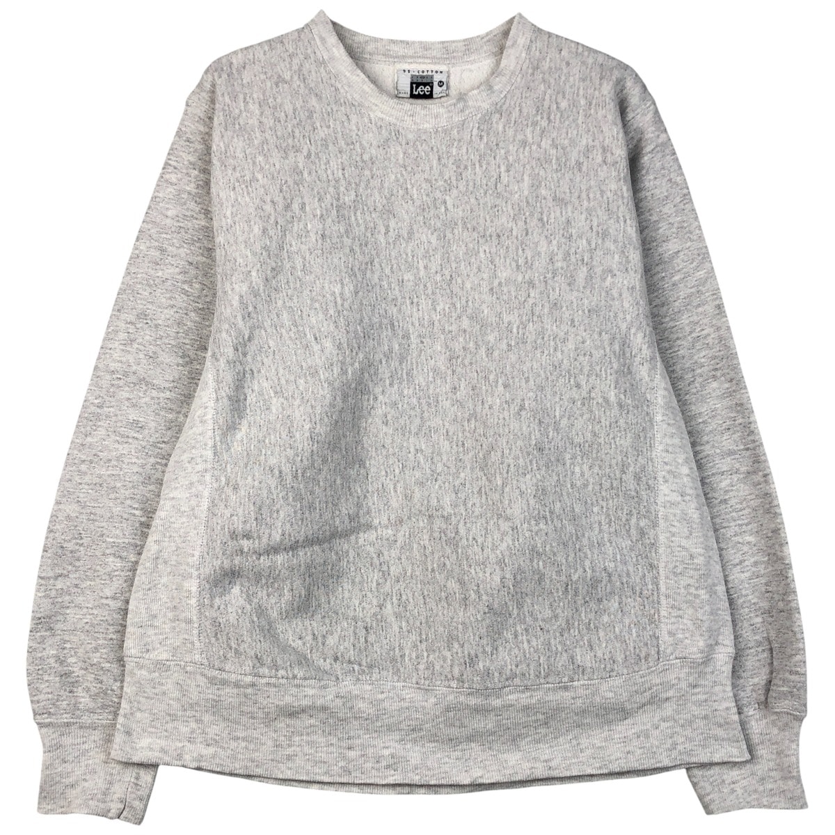 古着 90年代 リー Lee CROSS GRAIN 無地 ブランクスウェットシャツ トレーナー USA製 メンズM相当 ヴィンテージ/eaa480794