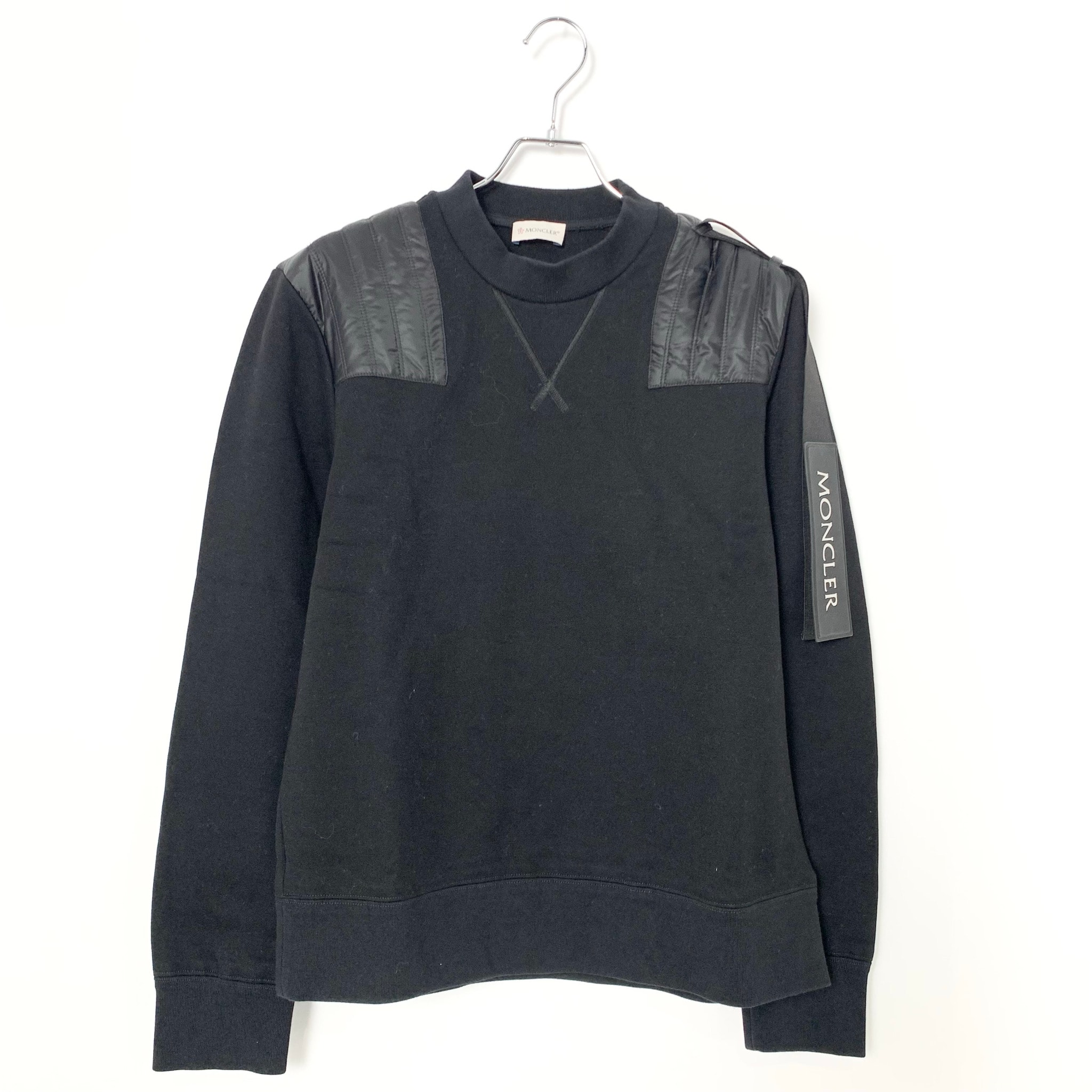 MONCLER GENIUS Bonded Sweatshirt "Black"