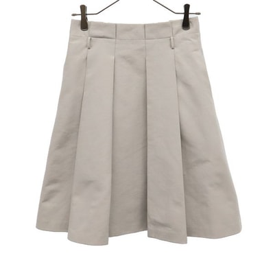 FOXEY Classic フォクシークラシック ミディ丈 スカート 38 ホワイト