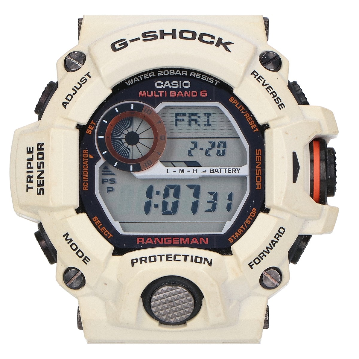 カシオ x BURTON バートン GW-9400BTJ-8JR RANGEMAN レンジマン マルチバンド6 タフソーラー電波