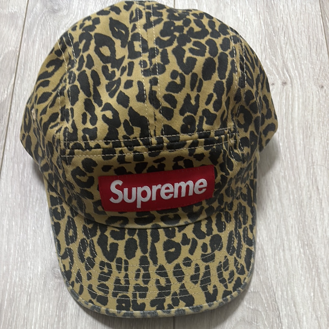 Supreme Washed Chino Twill Camp Cap 