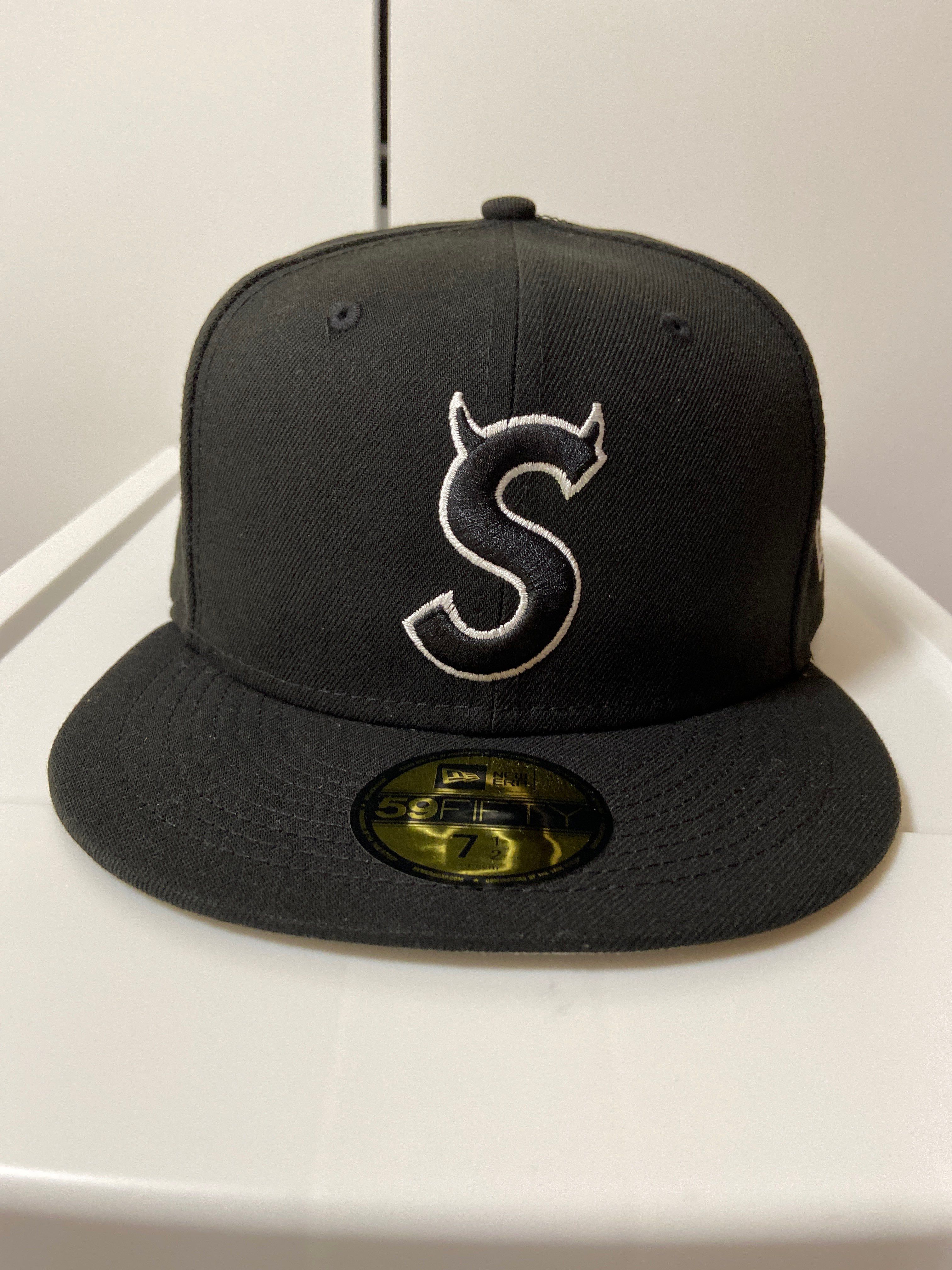 Supreme S Logo New Era "Black" (22FW)