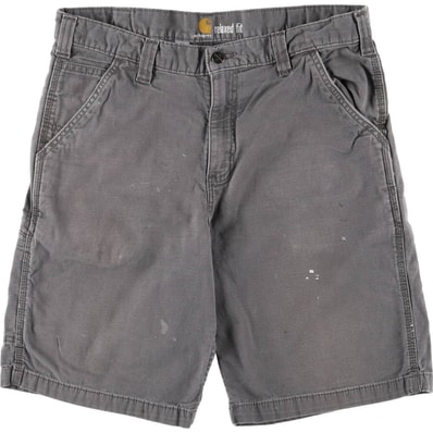 古着 カーハート Carhartt RELAXED FIT ダック地 ワークショーツ ショートパンツ メンズw34相当/eaa535776