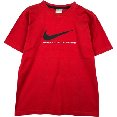 古着 00年代 ナイキ NIKE ロゴプリントTシャツ メンズS相当/eaa638795
