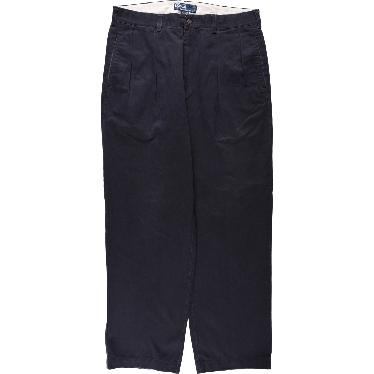 古着 ラルフローレン Ralph Lauren POLO by Ralph Lauren ANDREW PANT ツータック チノパンツ メンズw35相当/eaa663495